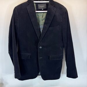 Banana Republic Classic Black Blazer Corduroy 38S
